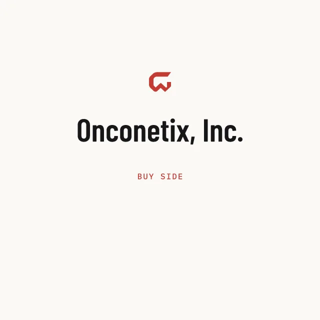 Buy side: Onconetix, Inc.