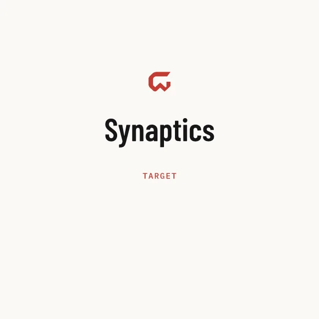 Target: Synaptics