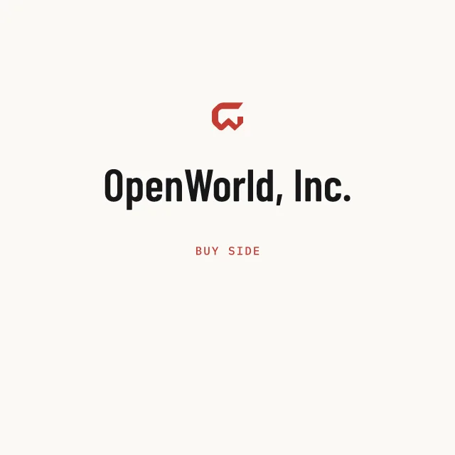 Buy side: OpenWorld, Inc.