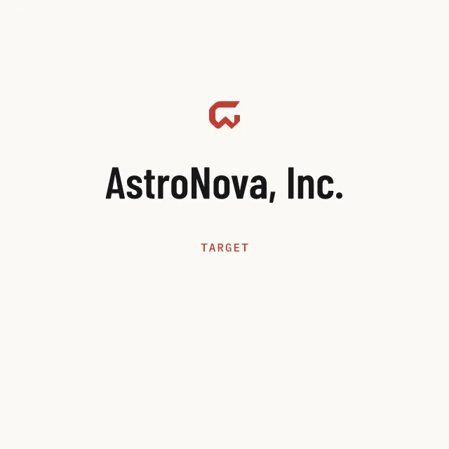 Target: AstroNova, Inc.