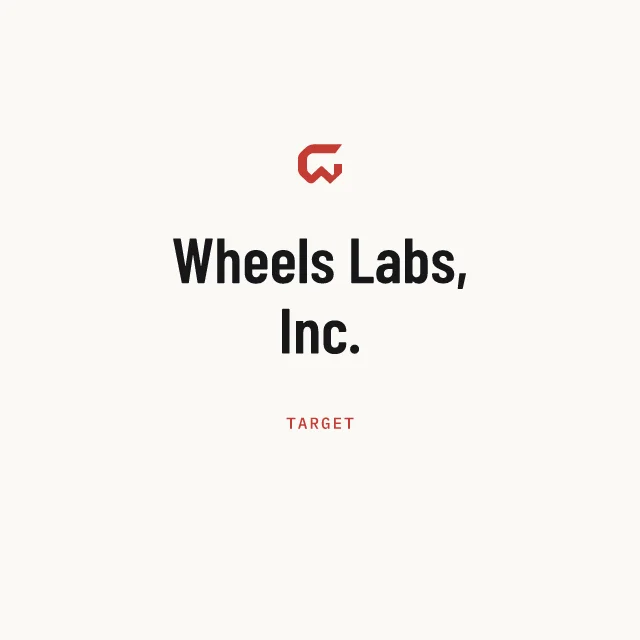 Target: Wheels Labs, Inc.