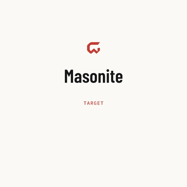 Target: Masonite
