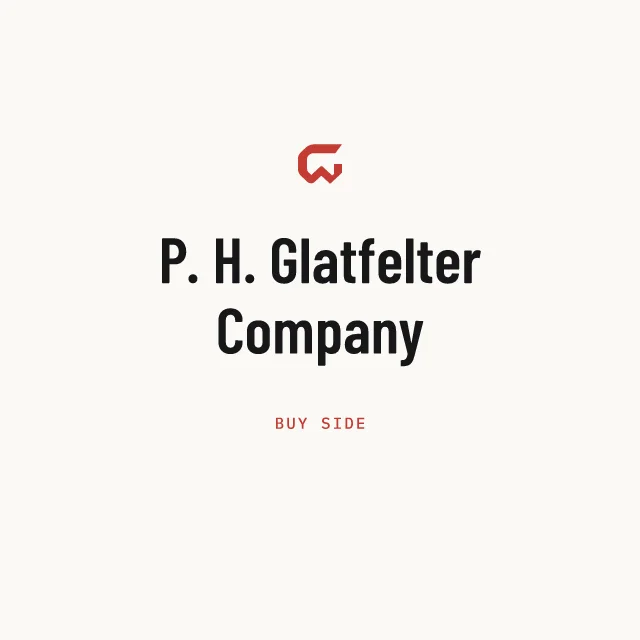 Buy side: P. H. Glatfelter Company