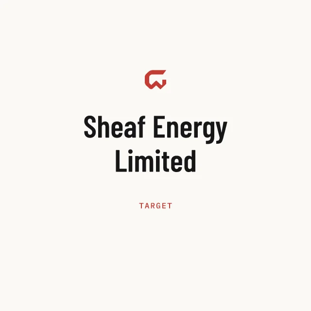 Target: Sheaf Energy Limited