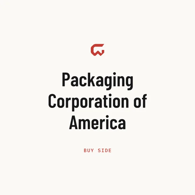 Buy side: Packaging Corporation of America