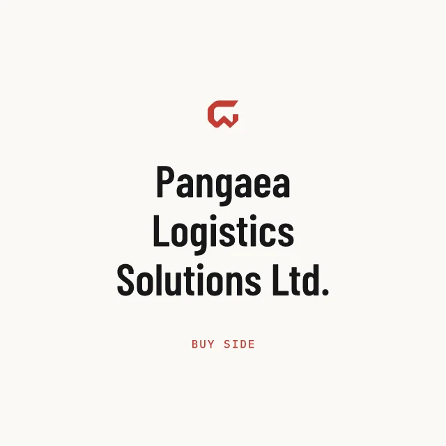 Buy side: Pangaea Logistics Solutions Ltd.