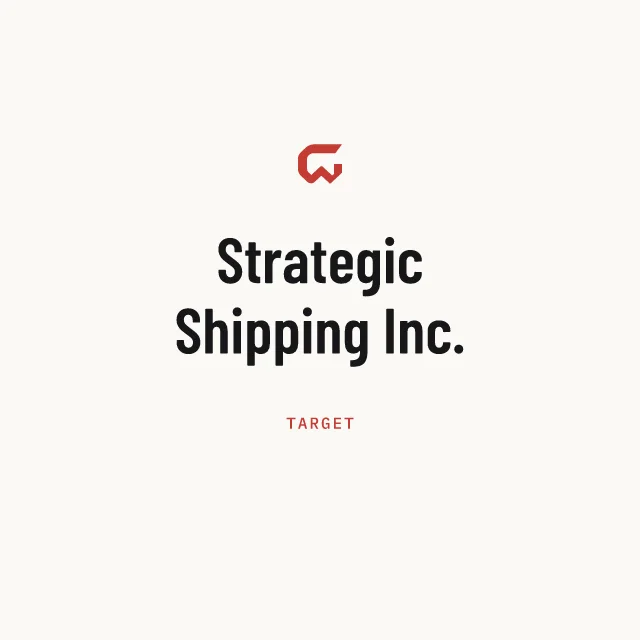 Target: Strategic Shipping Inc.