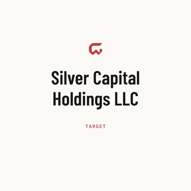 Target: Silver Capital Holdings LLC