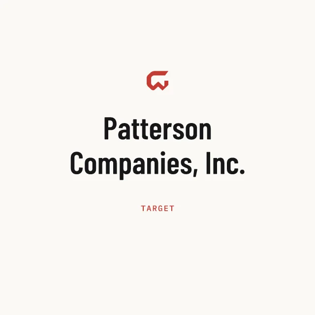 Target: Patterson Companies, Inc.