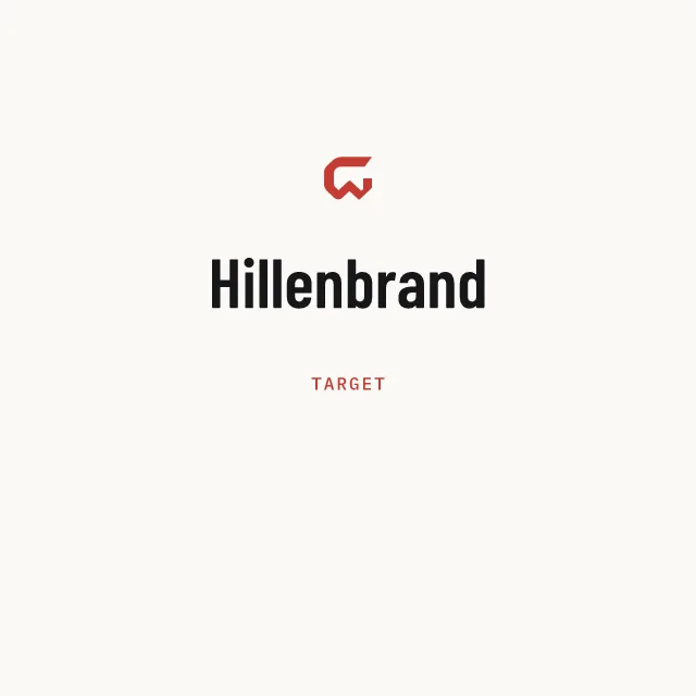 Target: Hillenbrand