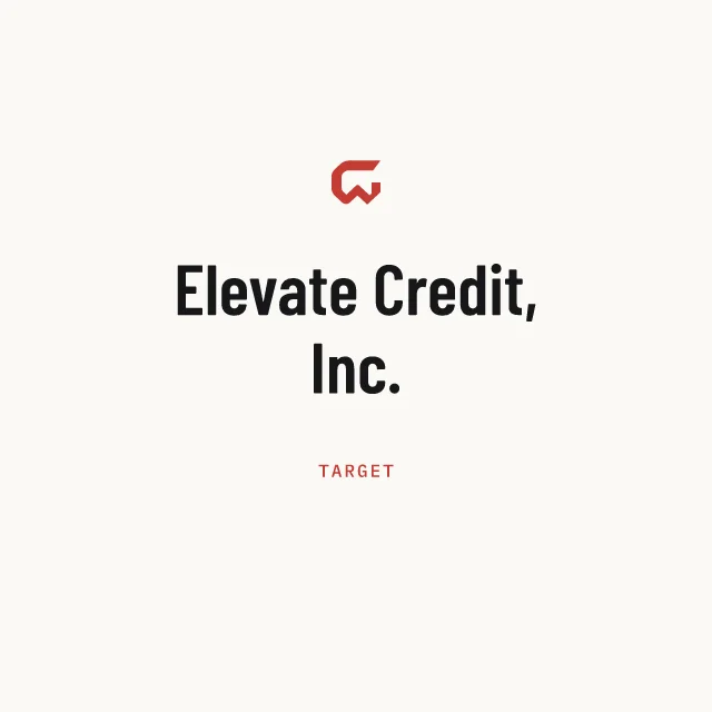 Target: Elevate Credit, Inc.