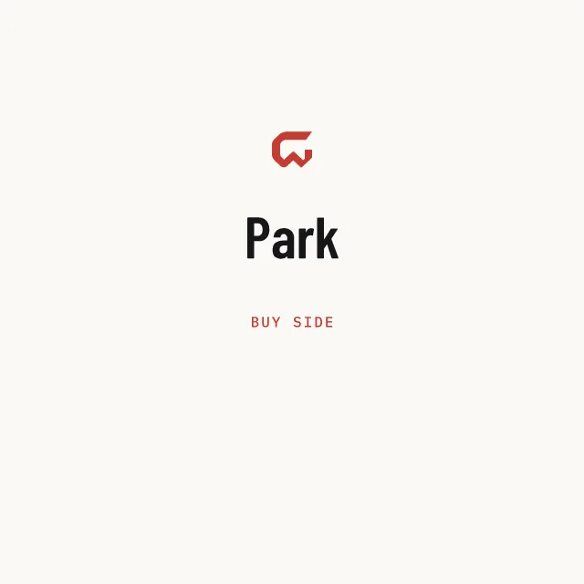 Buy side: Park