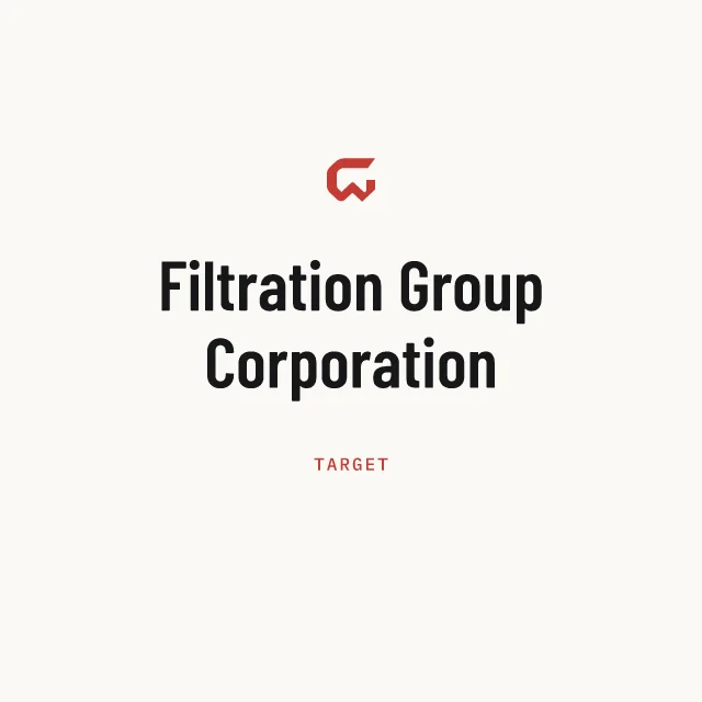 Target: Filtration Group Corporation