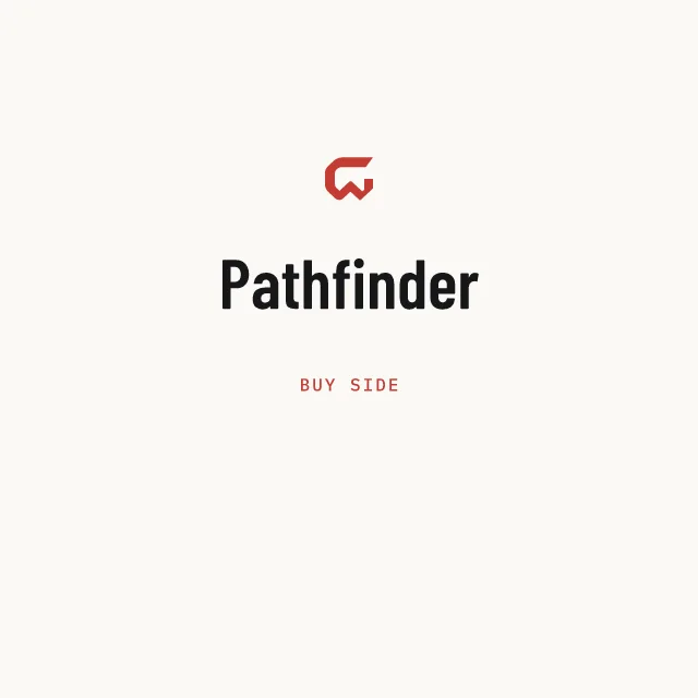 Buy side: Pathfinder