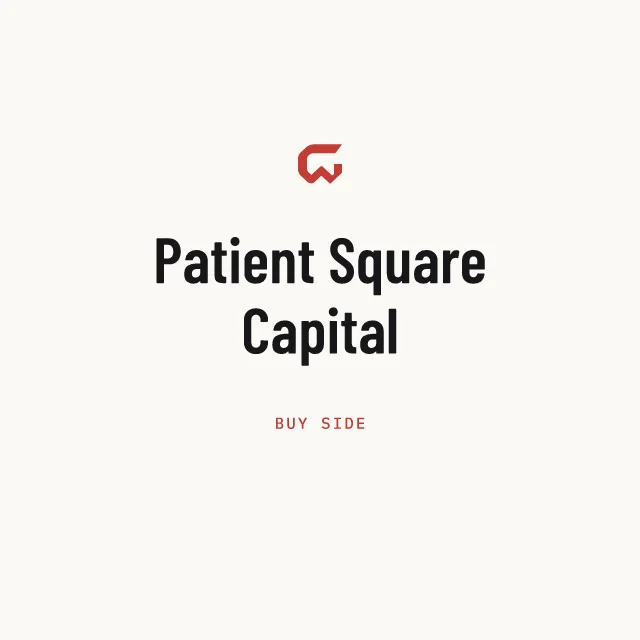 Buy side: Patient Square Capital