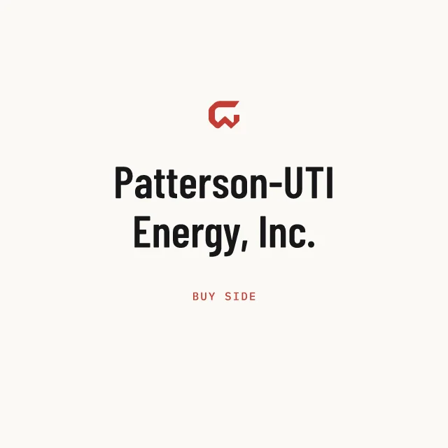 Buy side: Patterson-UTI Energy, Inc.