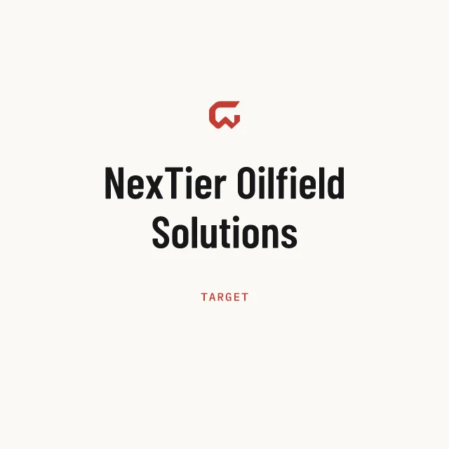 Target: NexTier Oilfield Solutions