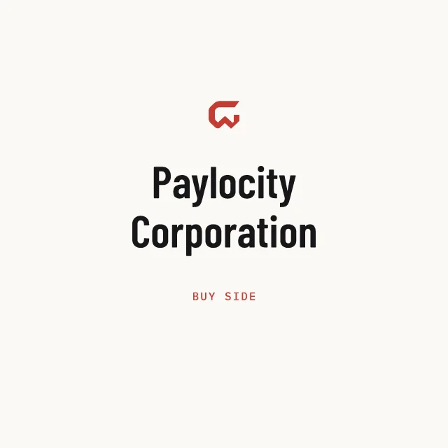 Buy side: Paylocity Corporation