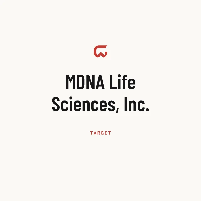 Target: MDNA Life Sciences, Inc.