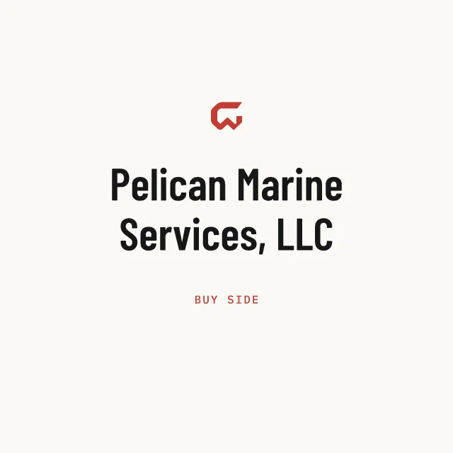 Buy side: Pelican Marine Services, LLC