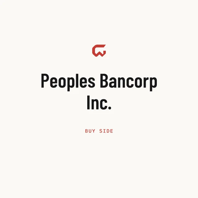 Buy side: Peoples Bancorp Inc.