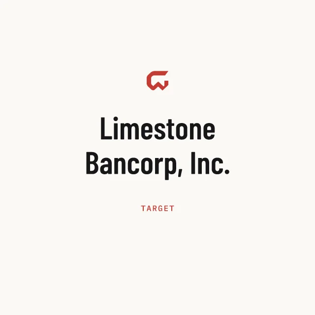 Target: Limestone Bancorp, Inc.