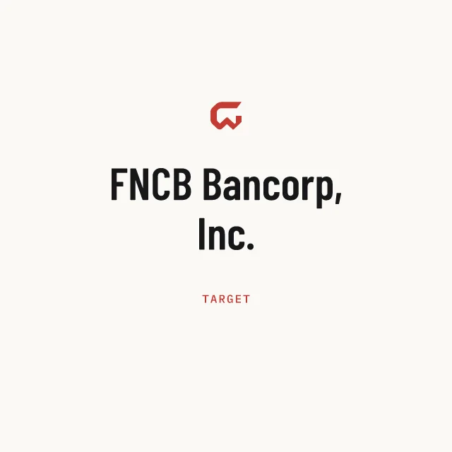 Target: FNCB Bancorp, Inc.
