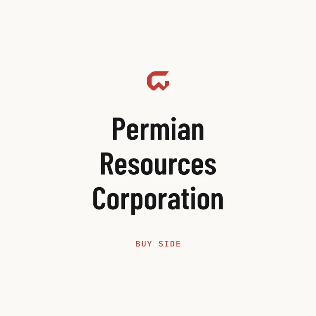 Buy side: Permian Resources Corporation