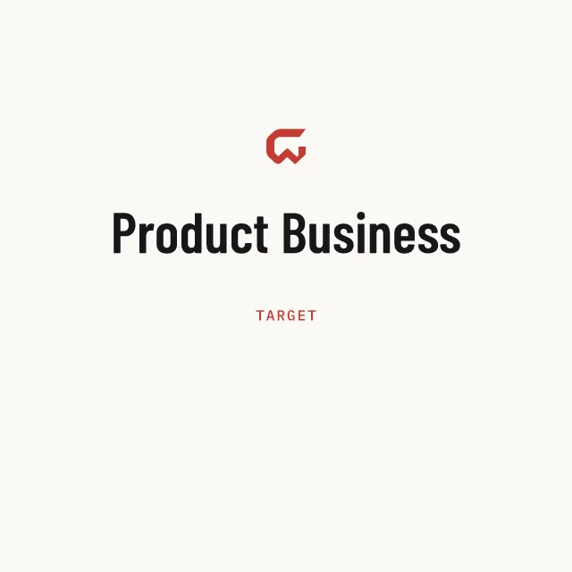 Target: Product Business