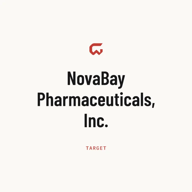 Target: NovaBay Pharmaceuticals, Inc.