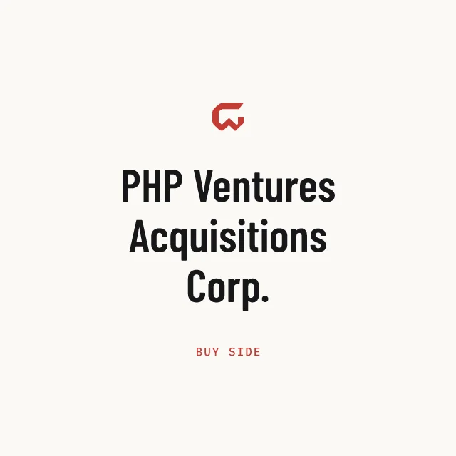 Buy side: PHP Ventures Acquisitions Corp.