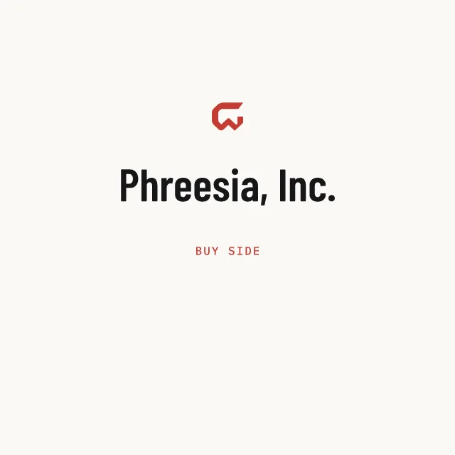 Buy side: Phreesia, Inc.