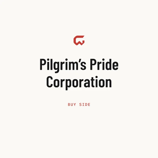 Buy side: Pilgrim’s Pride Corporation