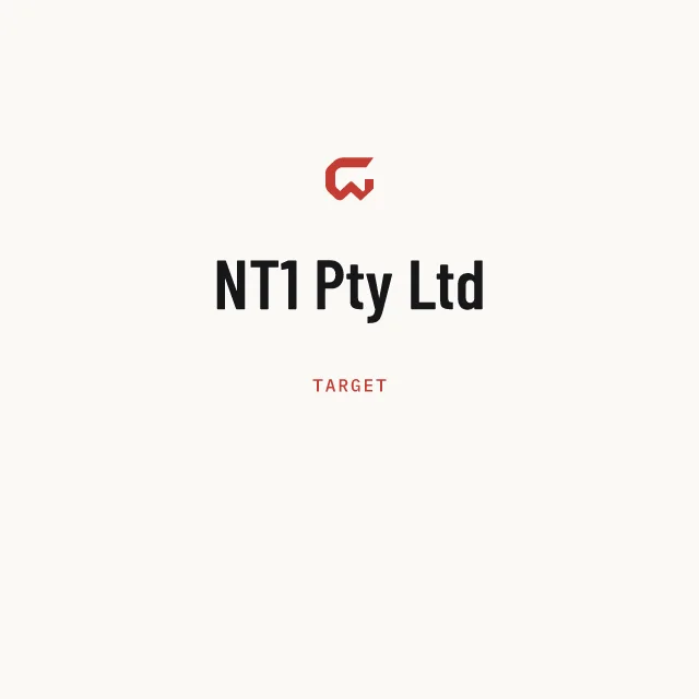 Target: NT1 Pty Ltd