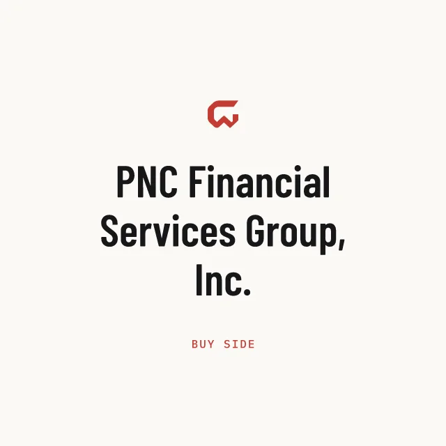 Buy side: PNC Financial Services Group, Inc.
