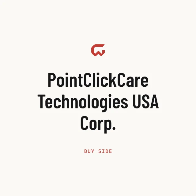 Buy side: PointClickCare Technologies USA Corp.