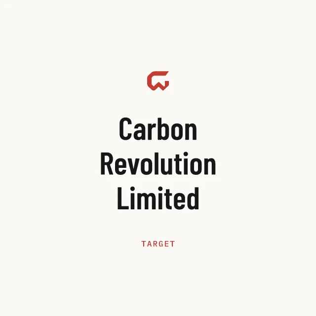 Target: Carbon Revolution Limited