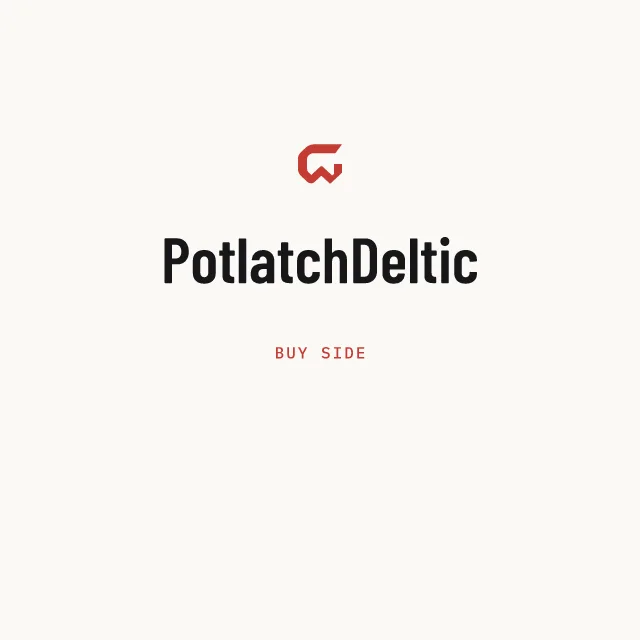Buy side: PotlatchDeltic