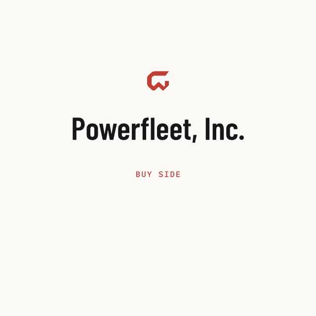 Buy side: Powerfleet, Inc.