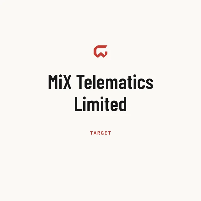 Target: MiX Telematics Limited