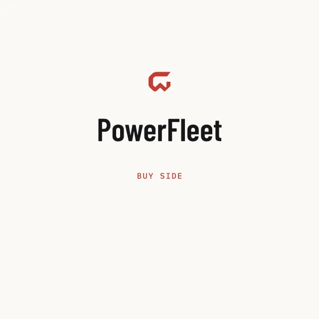 Buy side: PowerFleet