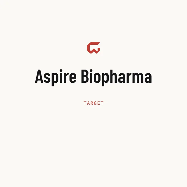 Target: Aspire Biopharma