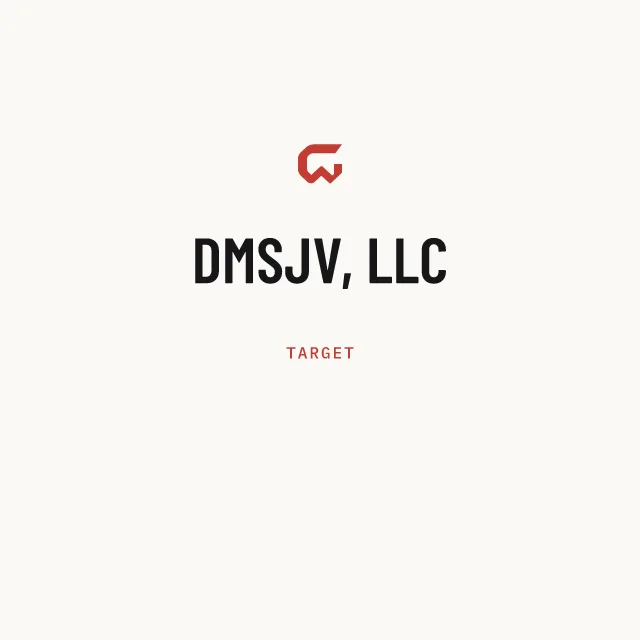 Target: DMSJV, LLC