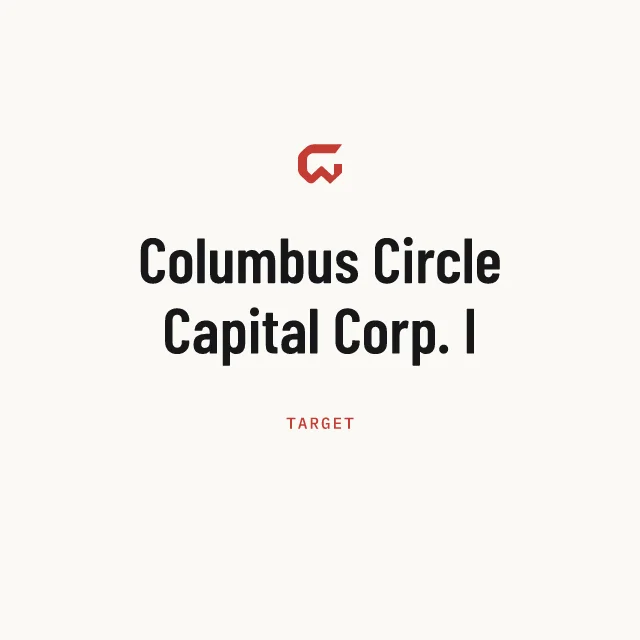Target: Columbus Circle Capital Corp. I