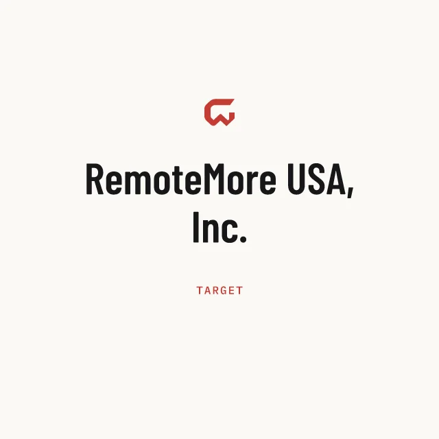 Target: RemoteMore USA, Inc.
