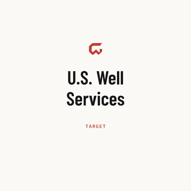 Target: U.S. Well Services