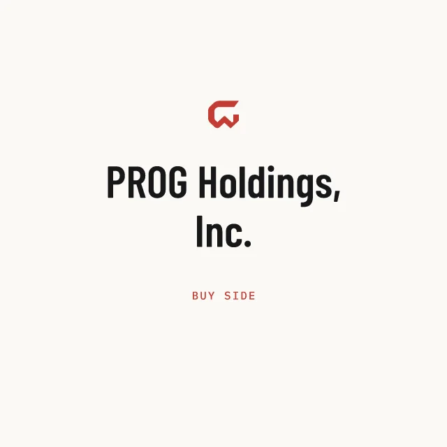 Buy side: PROG Holdings, Inc.
