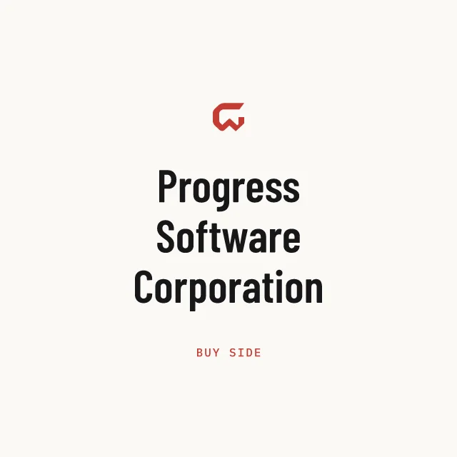 Buy side: Progress Software Corporation