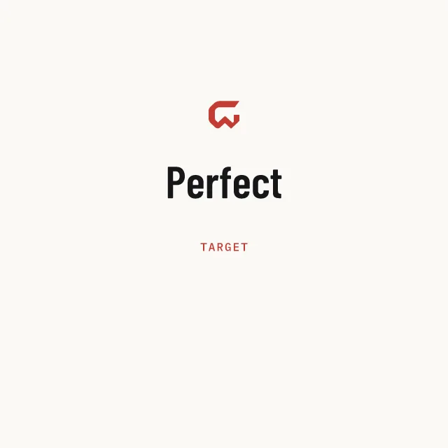 Target: Perfect