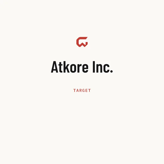 Target: Atkore Inc.